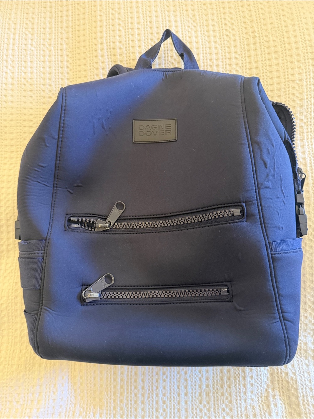 Dagne Dover Navy Blue Diaper Bag: Blue. Sz Large